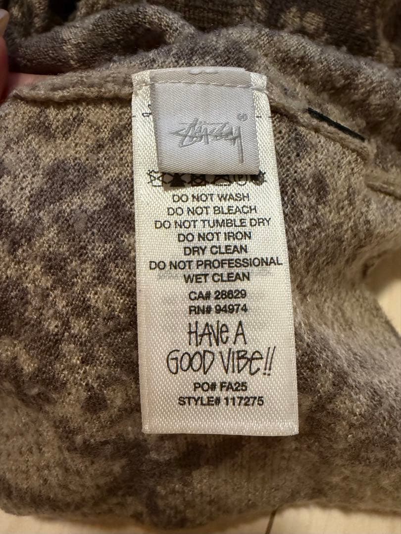 トップス Stussy Python Fine Wool Sweater / Khaki