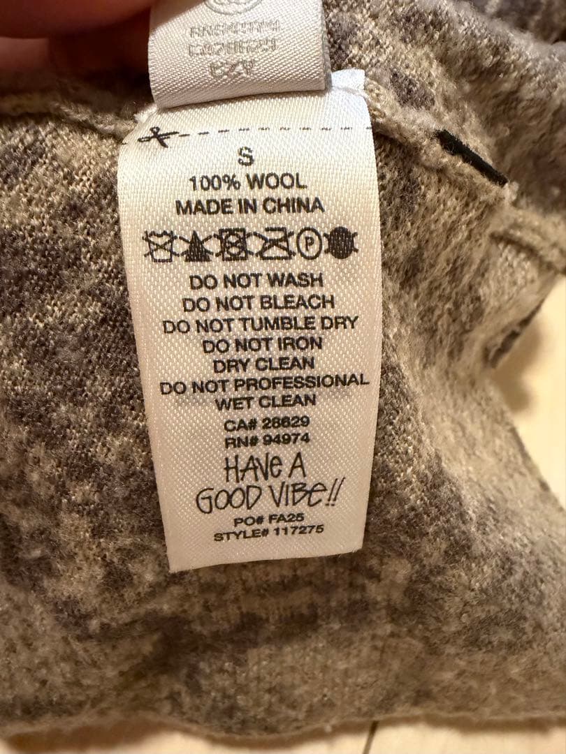 トップス Stussy Python Fine Wool Sweater / Khaki