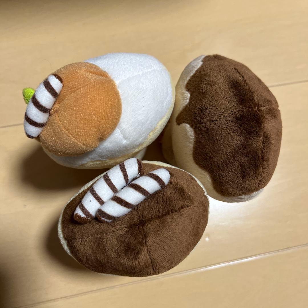 こげぱん　くったりぬいぐるみ　3種類　激レア