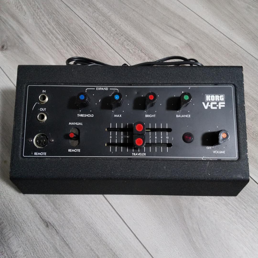 【70年代ビンテージ】KORG V.C.F FK-1フィルター(フットペダル付)