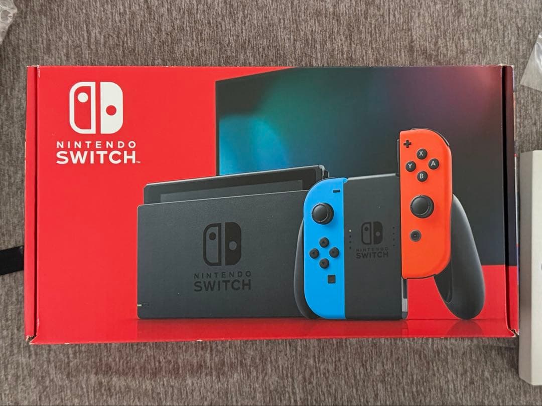 Nintendo Switch ネオンオレンジ/ネオンブルー 本体