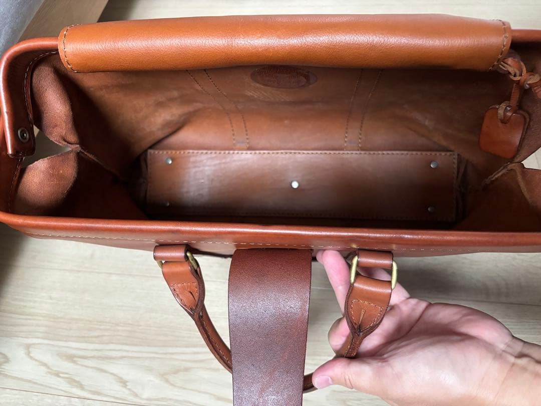 ⭐︎リン⭐︎Organ(オルガン) 「二本手口枠ビジネスバッグ」