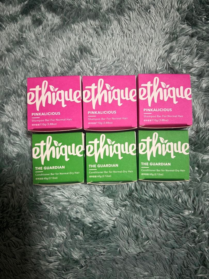 【エティーク】シャンプー・コンディショナーバー各3点 計6点セット 新品未使用