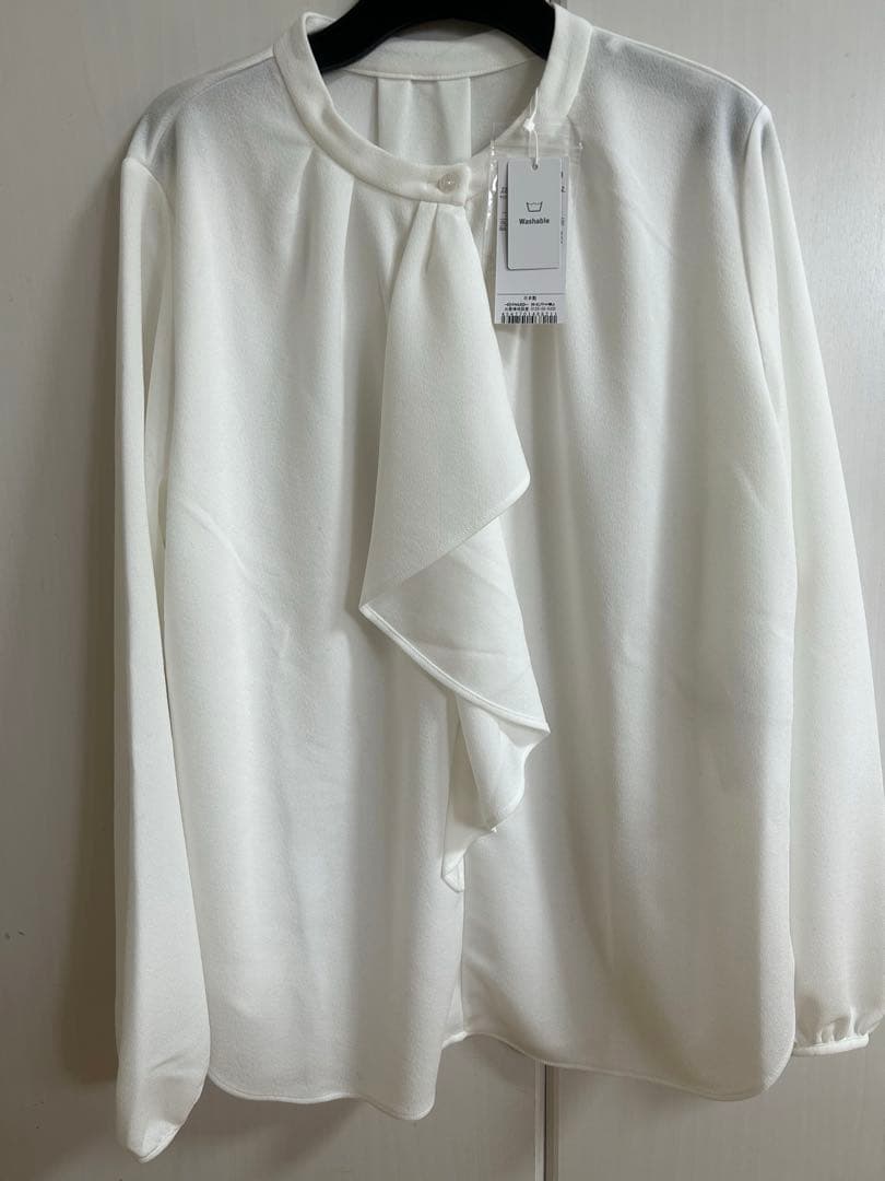 タイムセール！今だけ自由区最新作アム全ジャージーブラウス