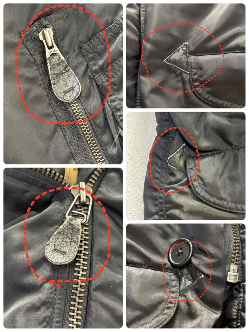 AVIREX アヴィレックス N-3B フライトジャケット ミリタリー ブルゾン