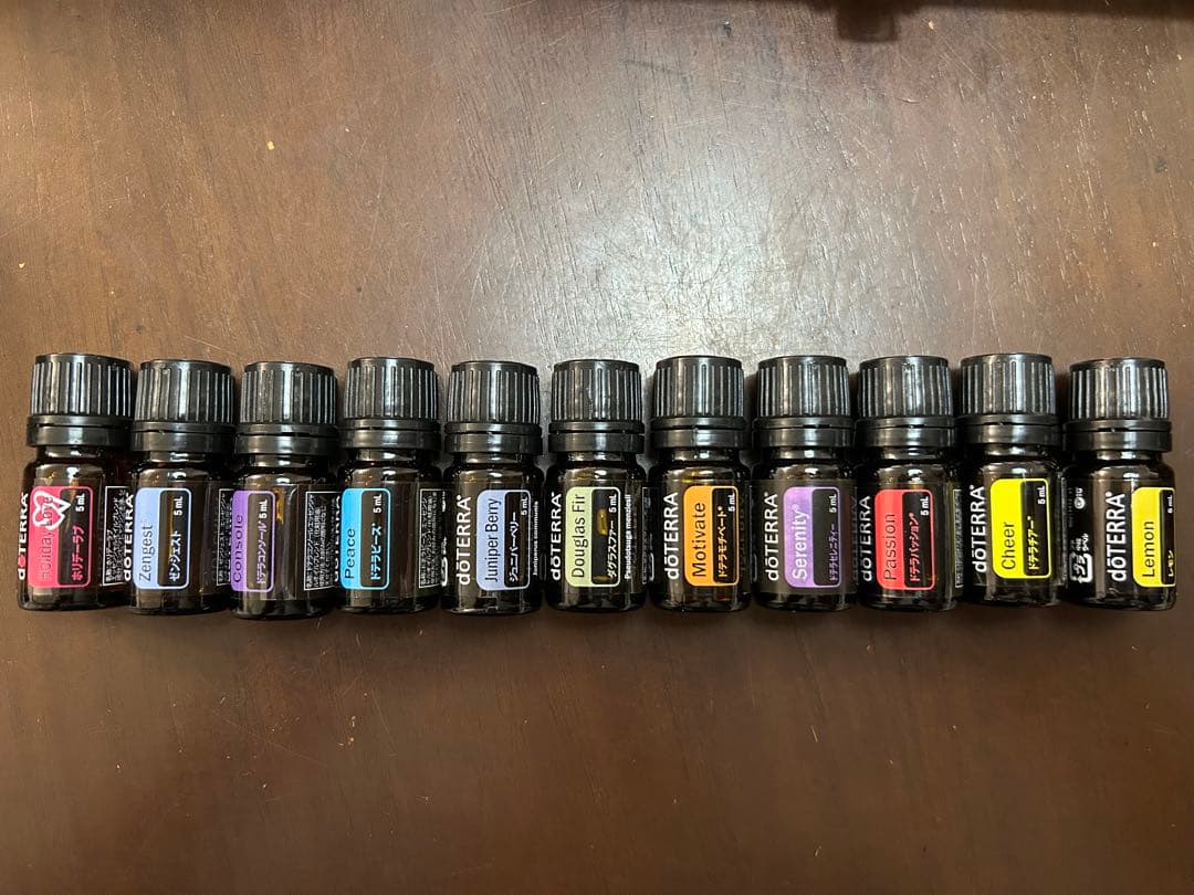 エンピツ　ドテラセット doTERRA オイル