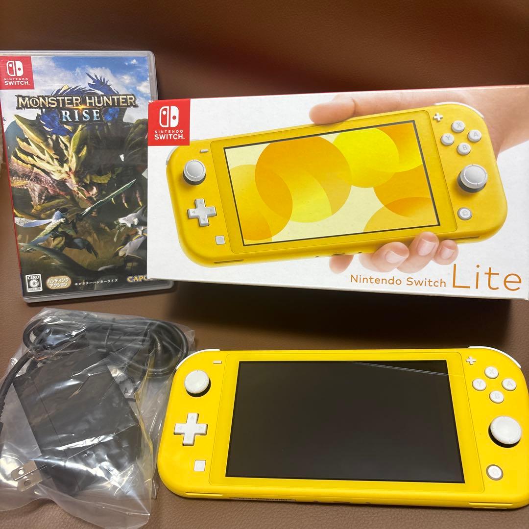 《美品》Nintendo Switch LITE イエロー 本体 おまけⅹ6点