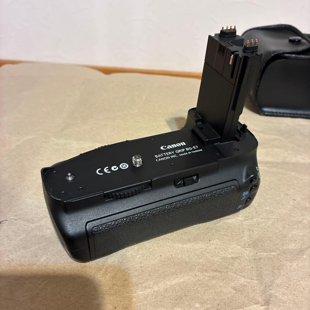 canon eos 7d レンズ バッテリーグリップ bg-e7