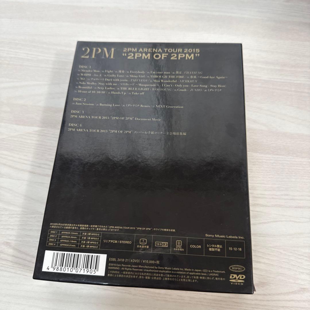 【ブックレット】2PM　OF　2PM（初回生産限定盤）　写真集　フォトブック