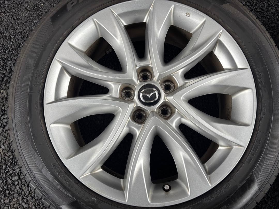 マツダCX5 純正19インチ ホイールセット TOYO PROXES 24年製