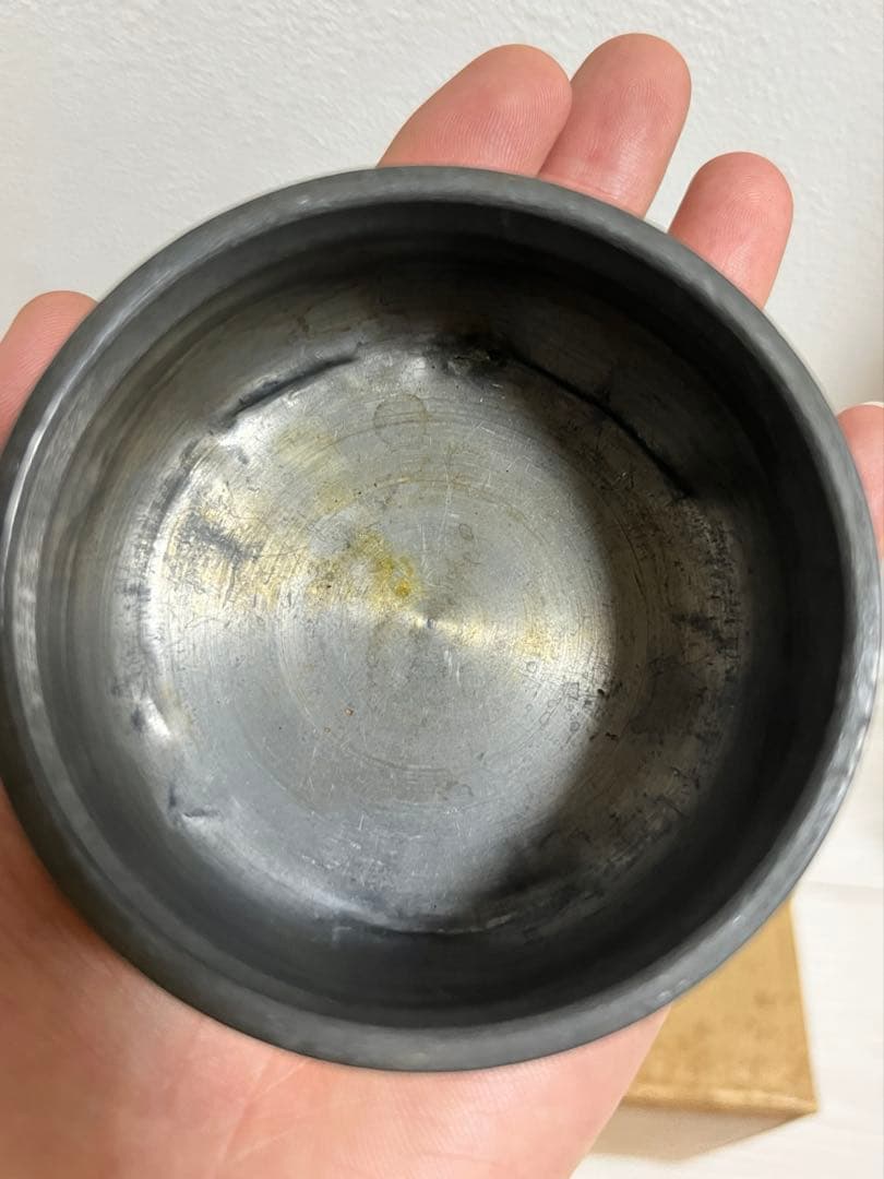 茶道具 古錫 在銘 大茶壺 茶心壷 茶入 骨董品