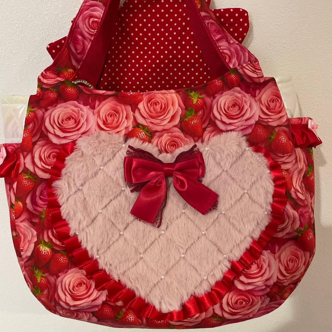 コヤンイサムチョン　貴婦人るみちゃんポーチ付きころりんトートバッグ