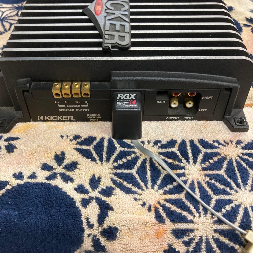 KICKER ZR240 2チャンネルアンプ