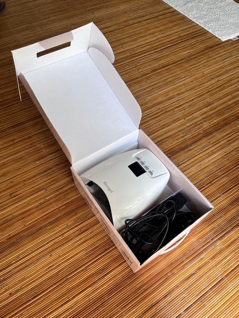 【ネイルライト】Ricca gel ハイブリッドLEDライトⅡ（即日発送可能）