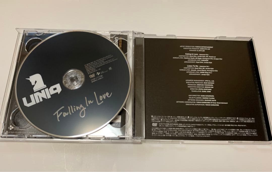 【UNIQ】Falling In Love 日本版　※特典カード付 スンヨン
