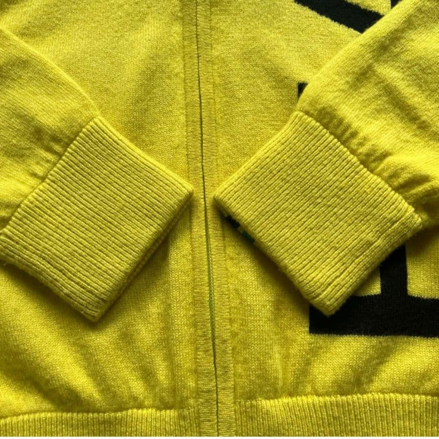 パーリーゲイツ　カシミヤ100%　ダブルジップアップ　ニット　ゴルフウェア