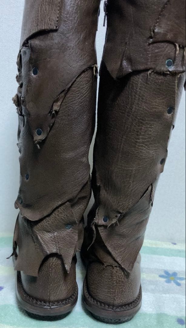 Trippen・トリッペン パッチワークレザーブーツ 極レア　レディース24cm