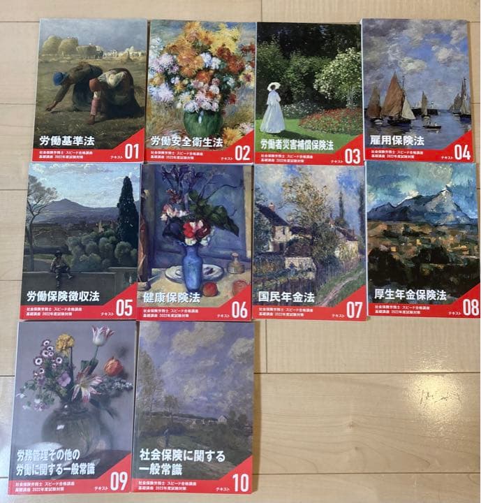 フォーサイト　社労士2022年度　教材一式セット