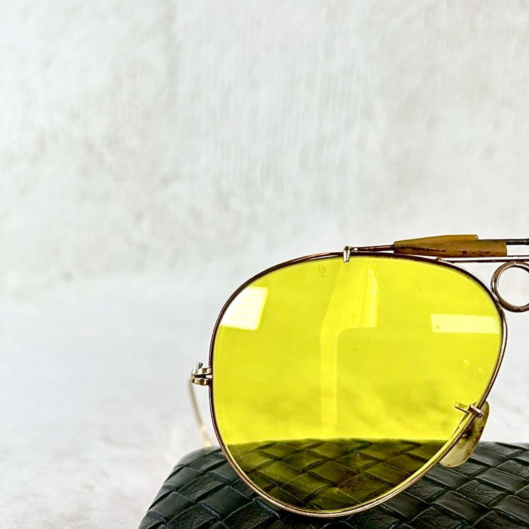 木村拓哉さん着用　Ray-Ban　シューター　ボシュロム　刻印　イエローレンズ