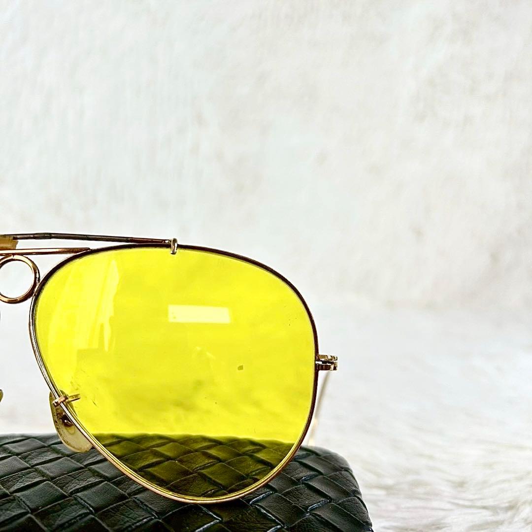 木村拓哉さん着用　Ray-Ban　シューター　ボシュロム　刻印　イエローレンズ