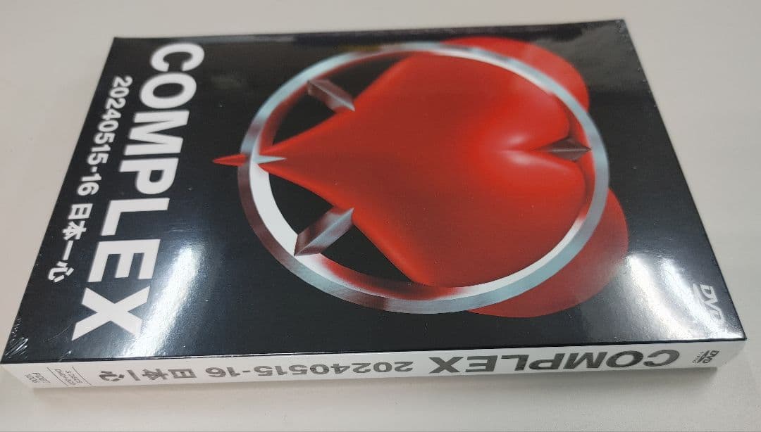 COMPLEX 20240515-16 日本一心DVD×2未開封 完全予約生産盤