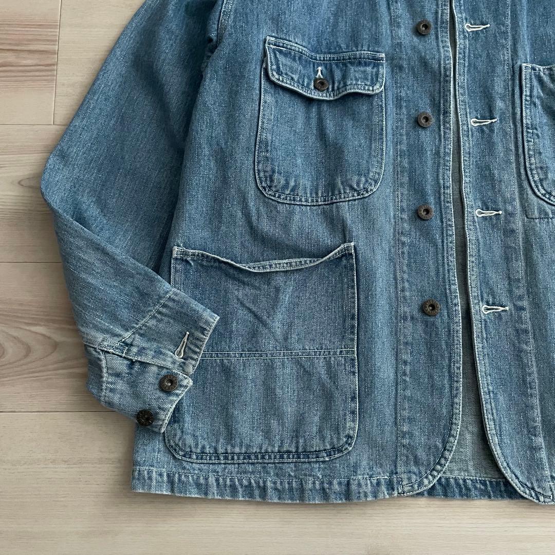 希少◆80s 最初期 OLD UNIQLO ユニクロ デニム カバーオール M