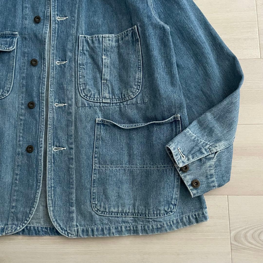 希少◆80s 最初期 OLD UNIQLO ユニクロ デニム カバーオール M