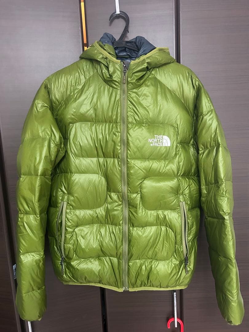 THE NORTH FACE ダウンジャケット オリーブグリーン メンズL