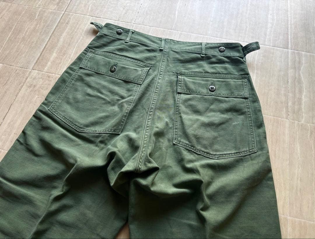 アメリカ軍ベイカーパンツ60s｜シオタM65オアスロウ50sTCBジーンズRRL