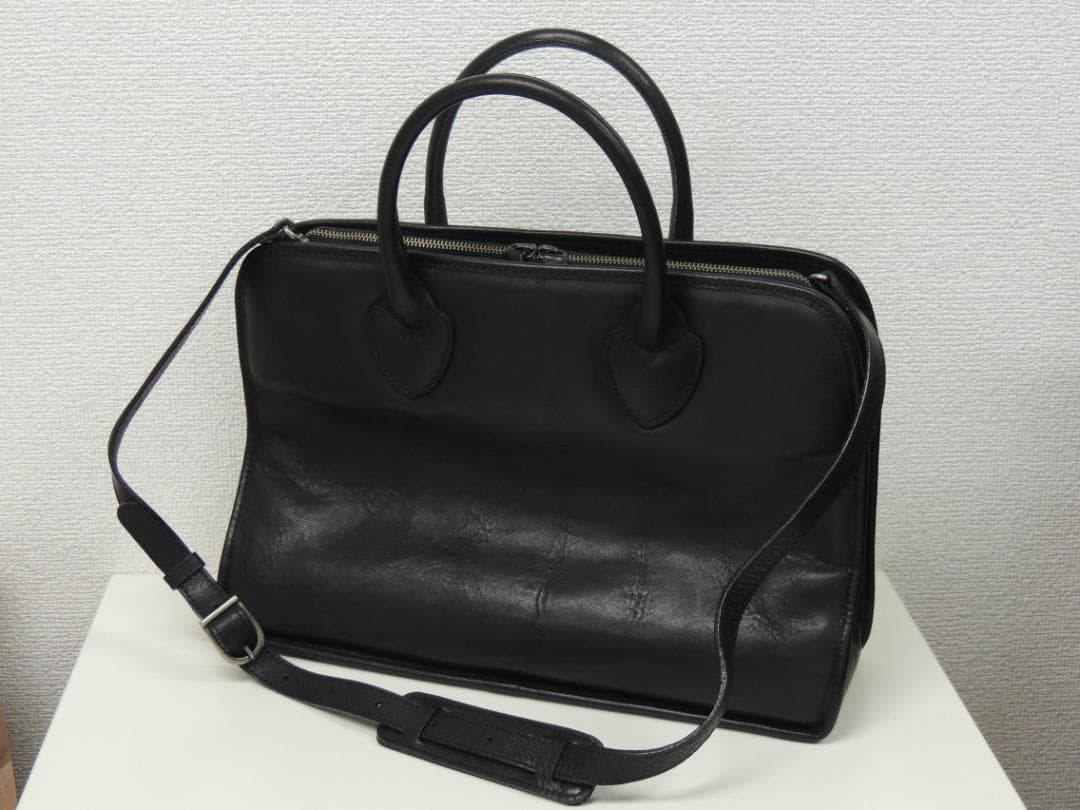 SLOW TRADITIONAL ボーノ レザー 2WAY ブリーフケース 黒