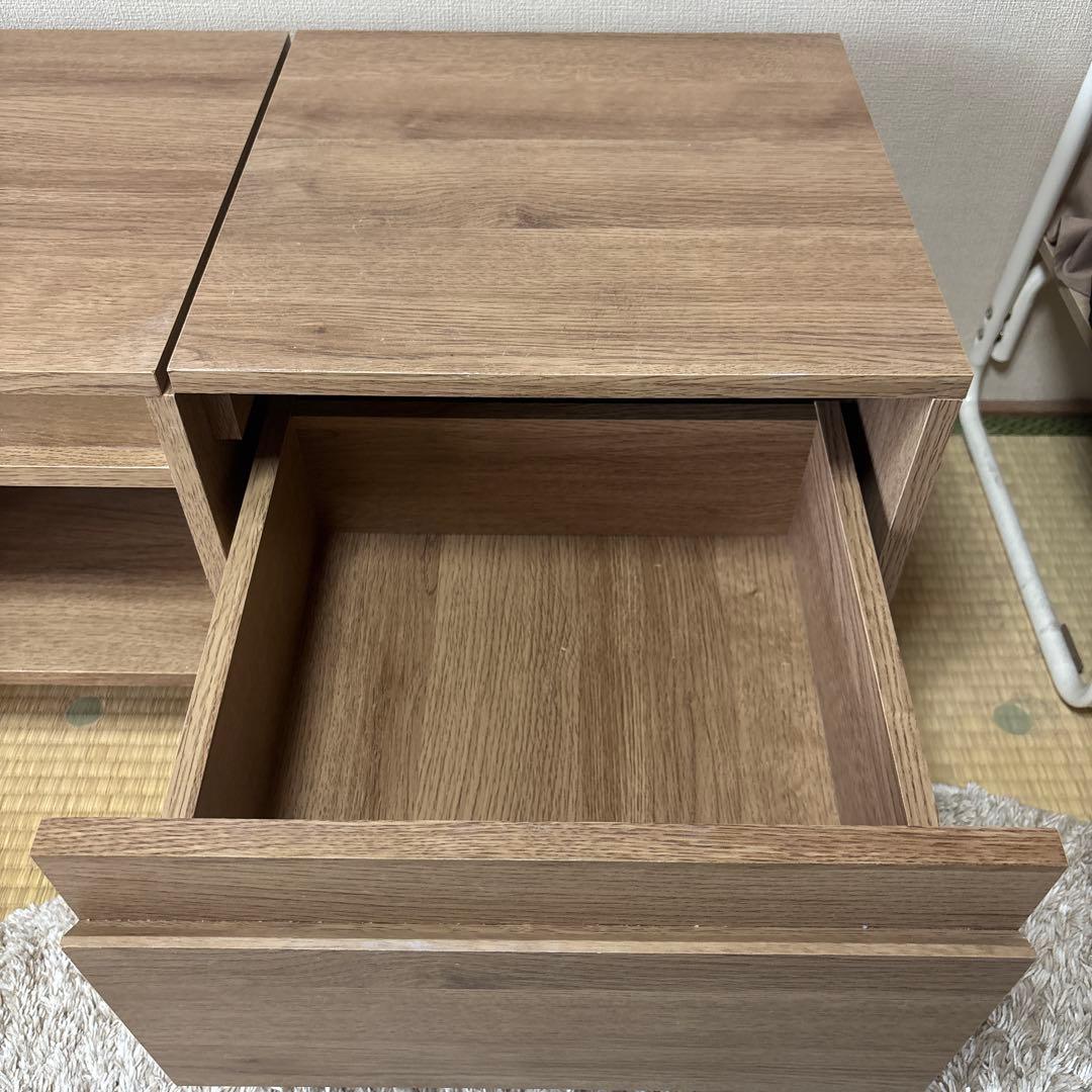 ドレッサー　ローテーブル　LOWYA