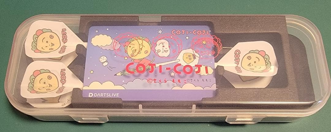 コジコジダーツセット　ライブカード有