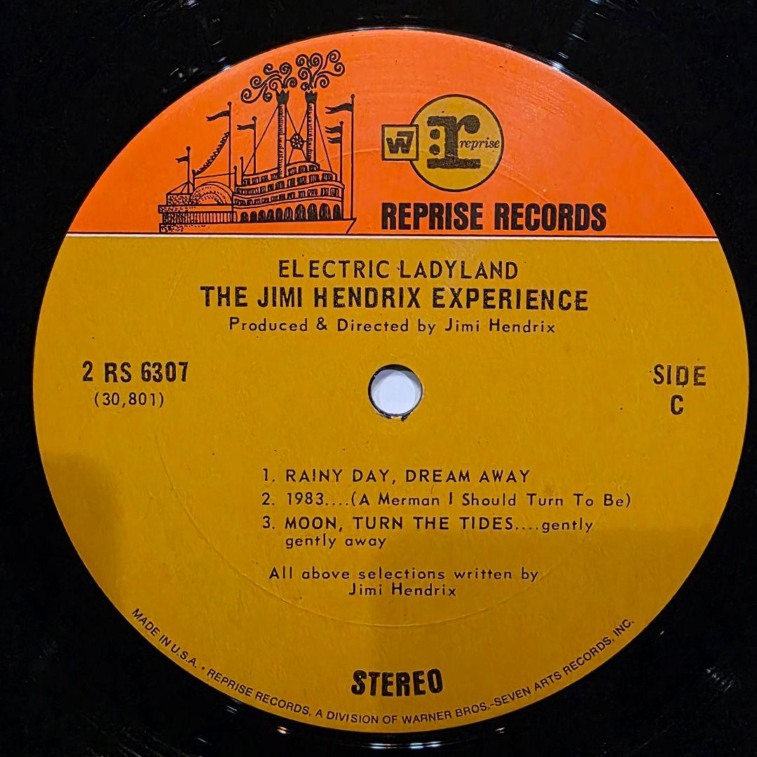 2LP US初期マト1 ジミ・ヘンドリックス Electric Ladyland