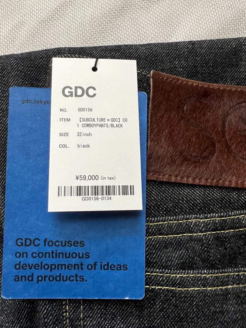 パンツ SubCulture x GDC Cowboy Denim Pants