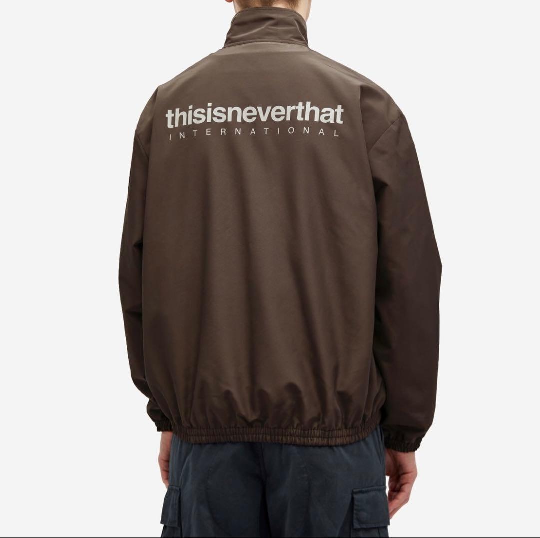 thisisneverthat ナイロンジャケット ブラウン