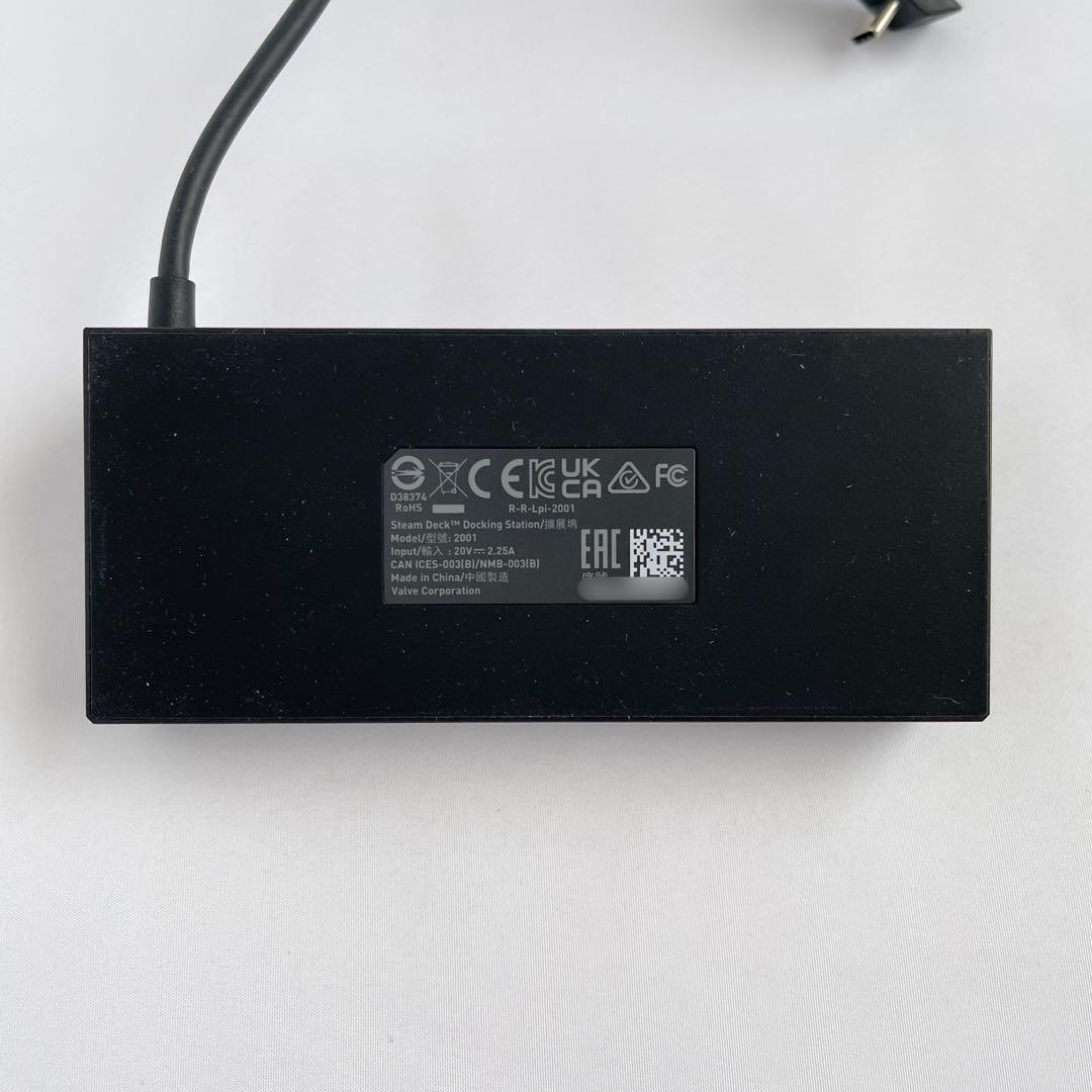 Steam Deck Dock 純正 Valve スチーム ハンドヘルド ゲーム