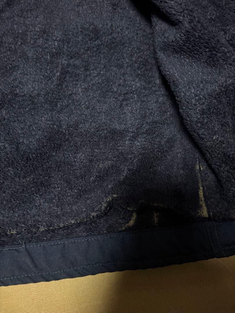 ステンシル入　米軍実物 90s アラミド　デッキジャケット　ビッグサイズ　a-2