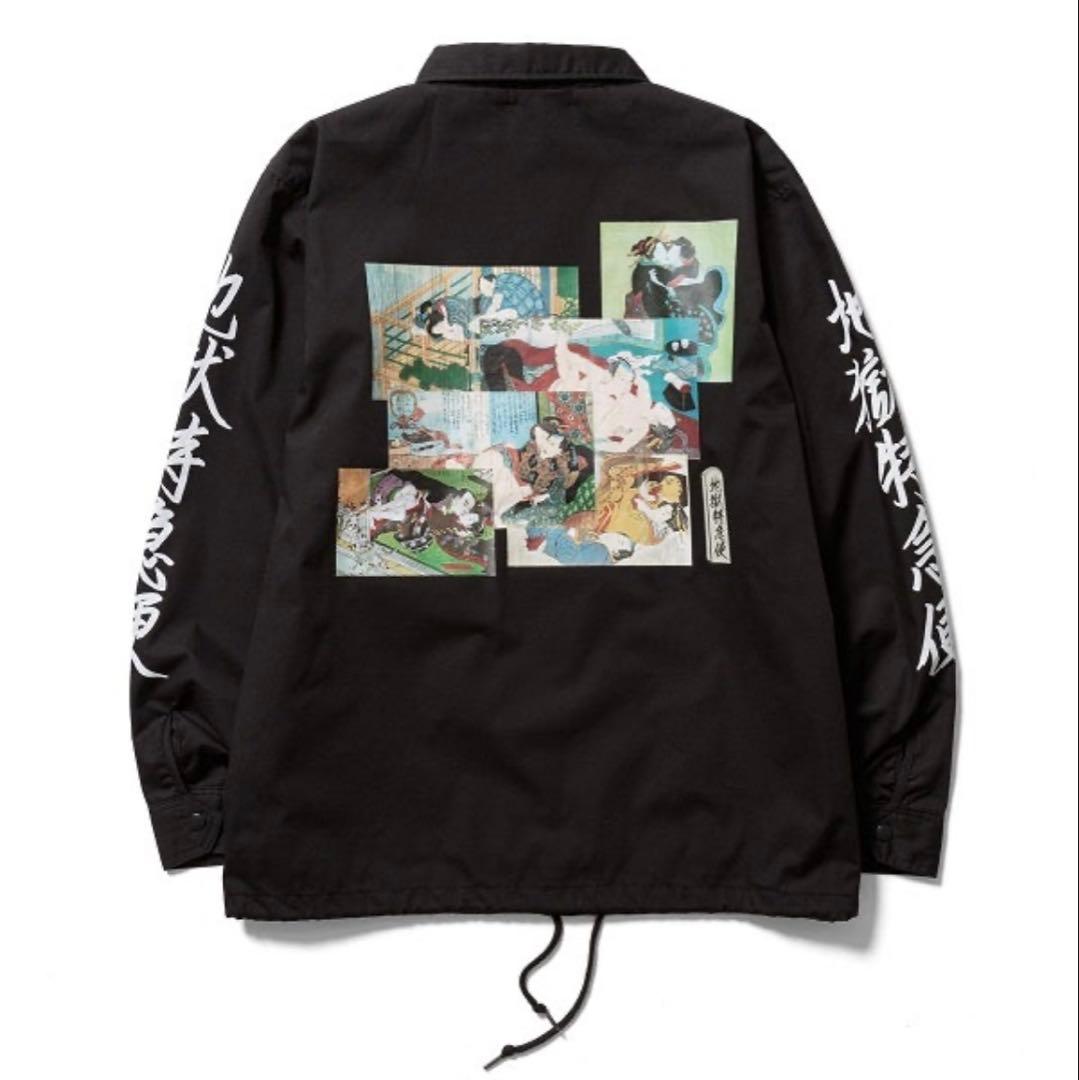 FLAGSTUFF 地獄特急便 フラグスタフ \"MIX\"コーチジャケット　L