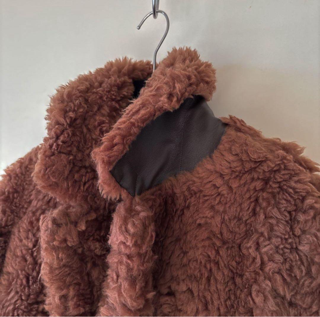 【新品•タグ付き】Theory luxe テディベア コート ボアコート