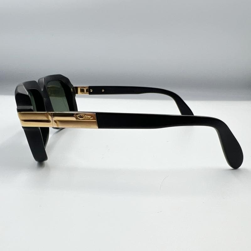 Cazal サングラス MOD.607 度なし スクエア マットブラック