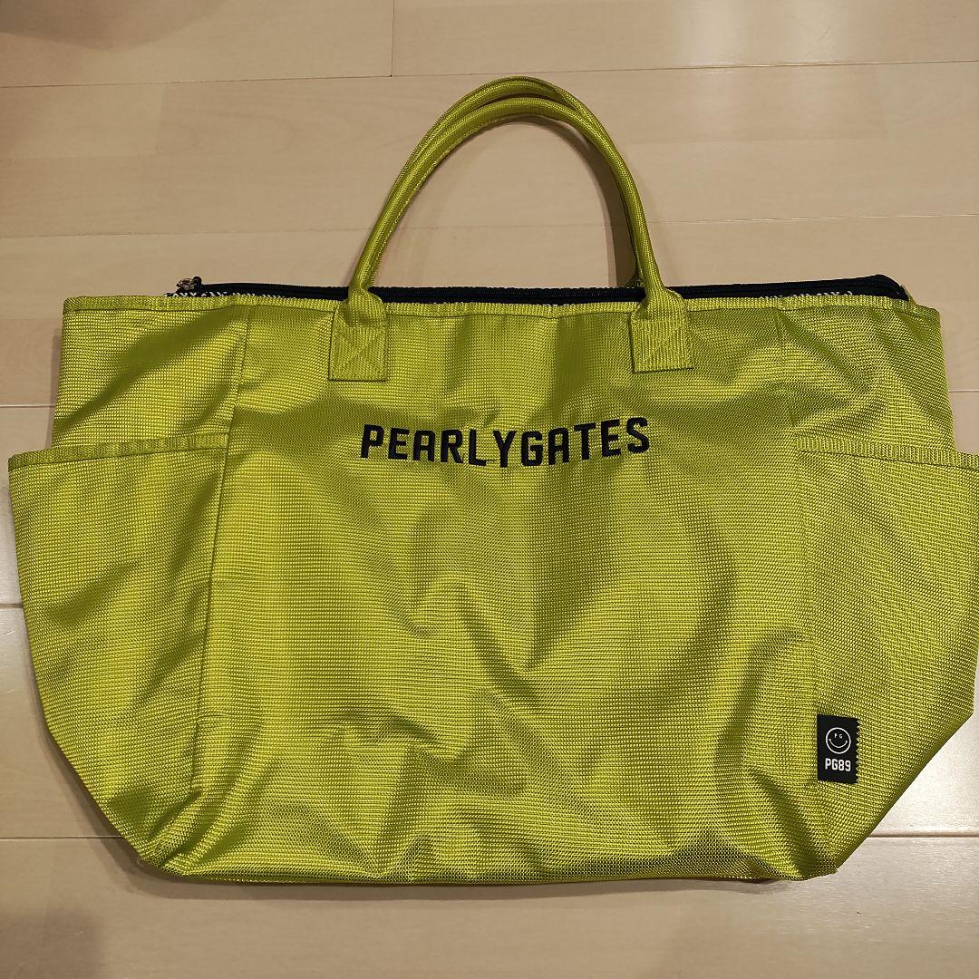 PEARLYGATES パーリーゲイツ　ロッカーバック　ネオングリーン