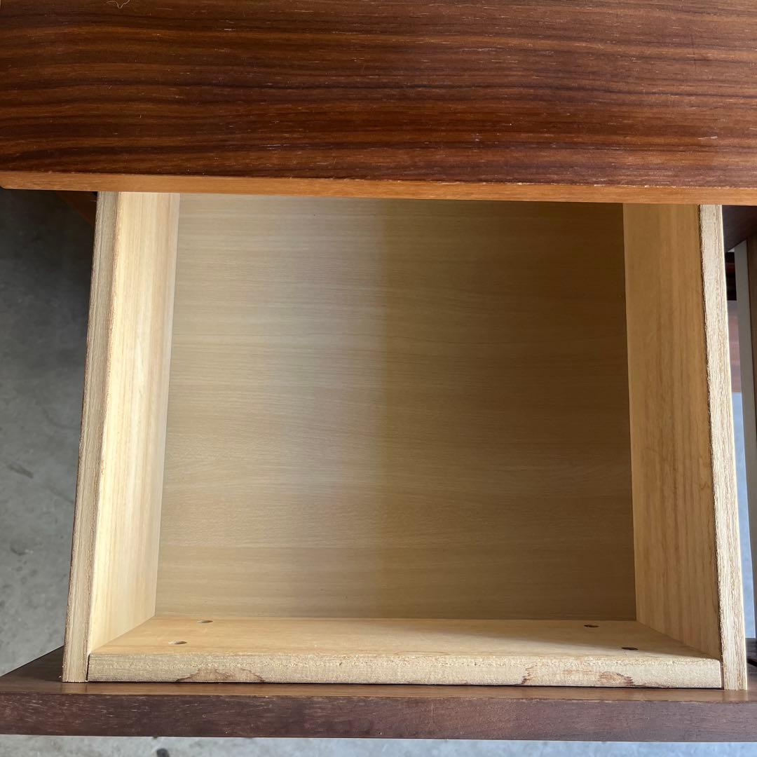 美品・廃盤希少★無印 ウォールナット材キャビネット・木製扉