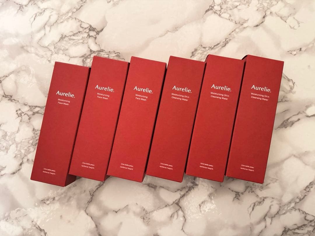 Aurelie オレリー クレンジングと洗顔料 6本セット