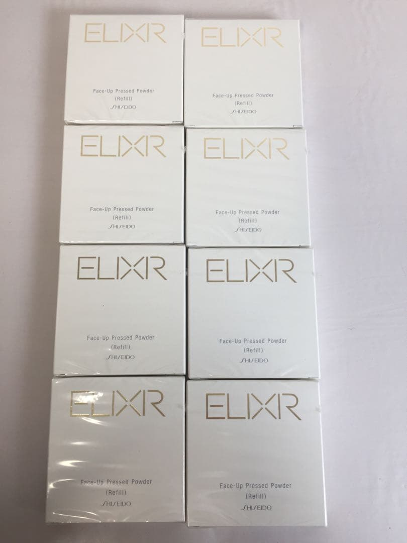 ELIXIRエリクシール フェースアッププレストパウダー オークル レフィル８個