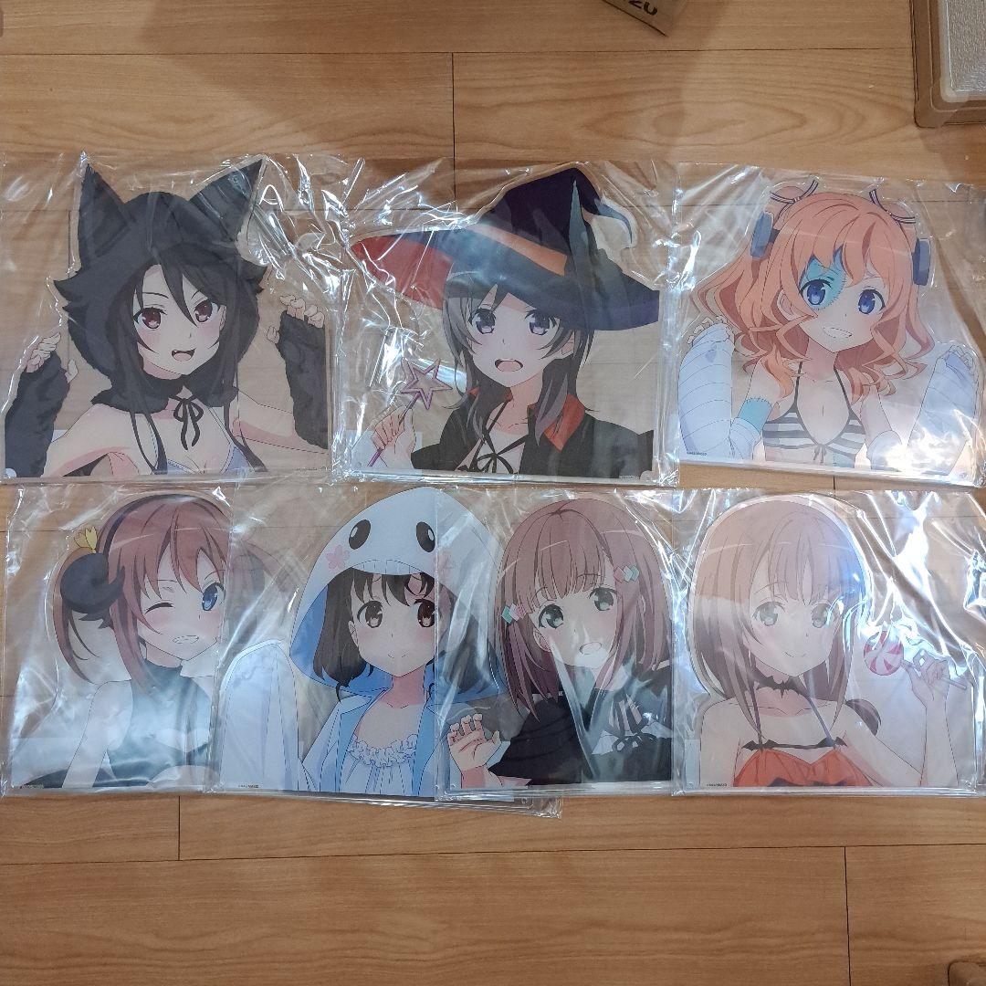 劇場版 ハイスクール・フリート　特大ダイカットアクリルボード　ハロウィンver.