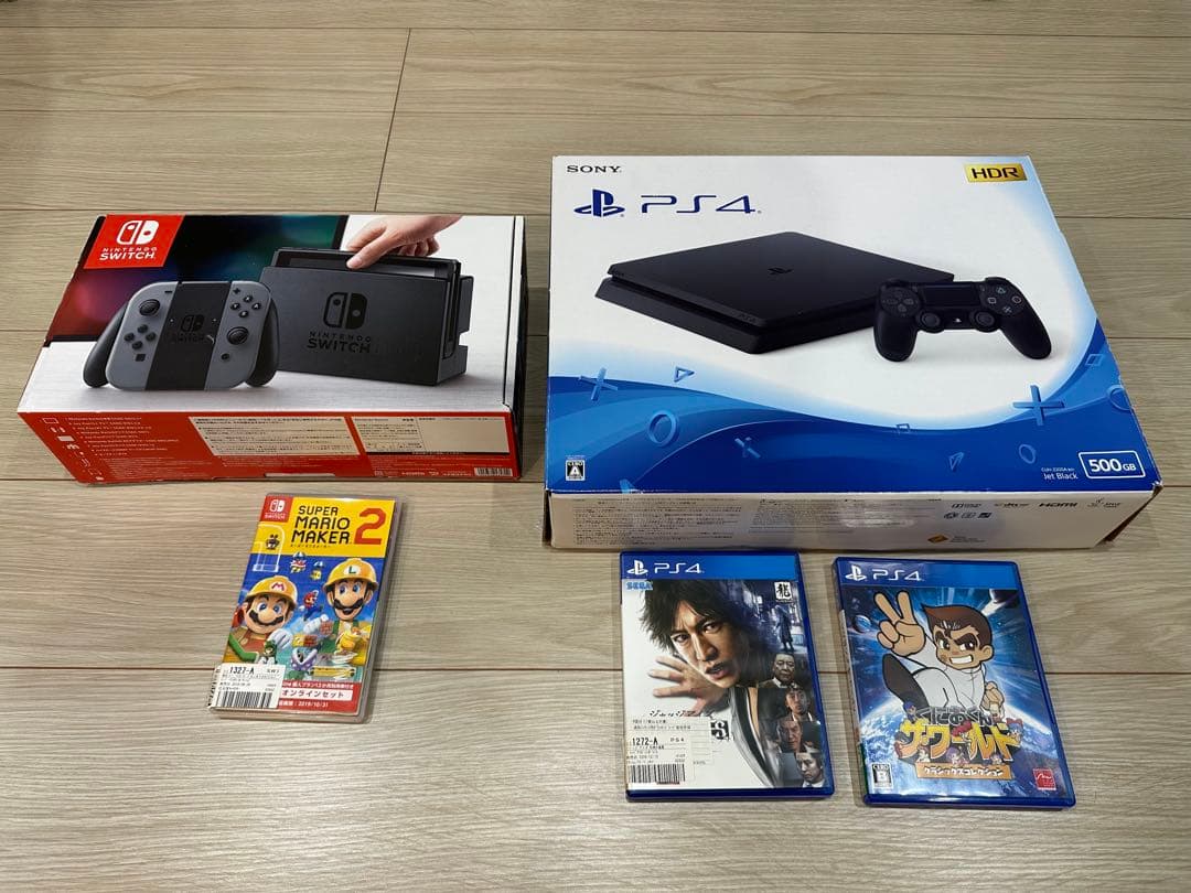 【美品】Nintendo Switch + PS4 + ゲームソフトセット
