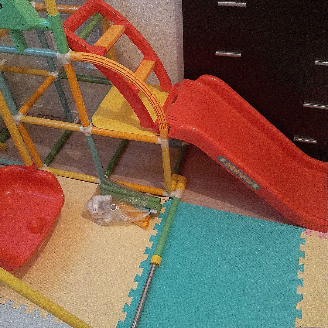 アンパンマン4way アスレチック　ブランコ滑り台　鉄棒