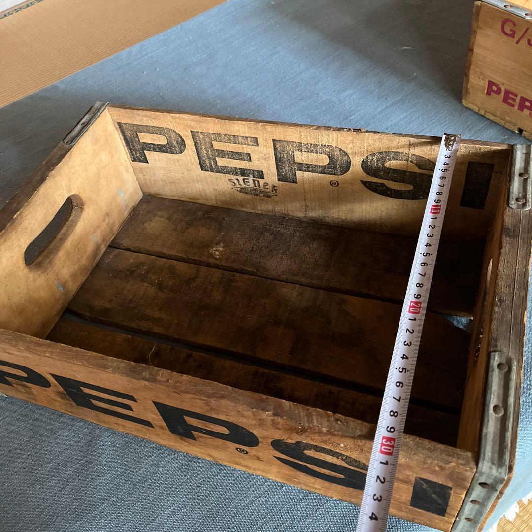※2/5までお値引※ PEPSI ペプシ アンティーク　木箱