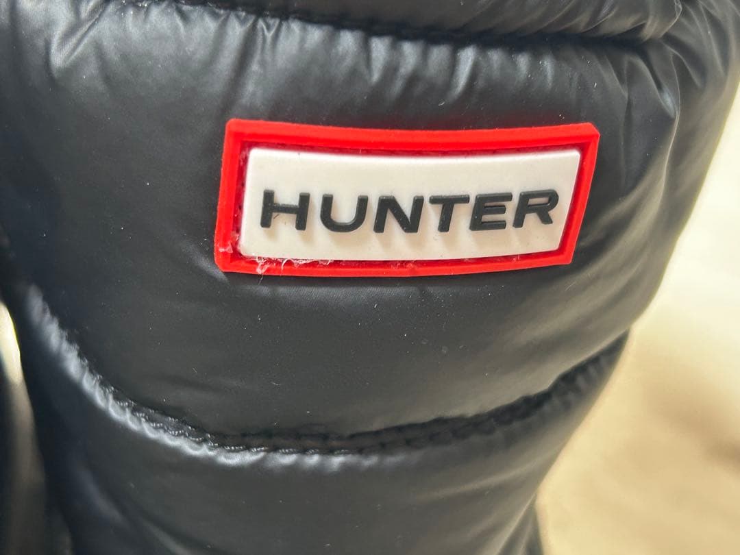 ◆最終お値下げ◆2回着用　HUNTER スノーブーツ　25㎝