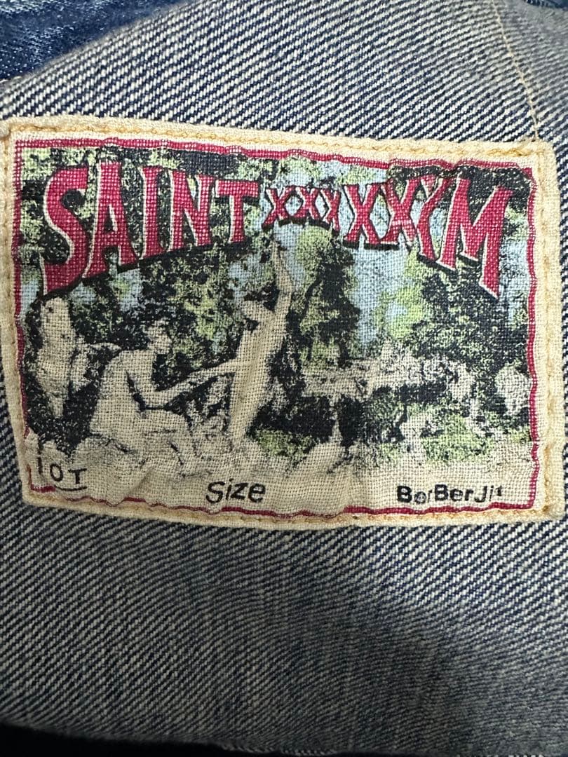 SAINT Mxxxxxx X BerBerJin コラボデニムジャケット　L